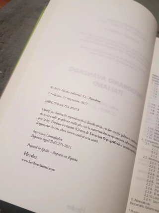 Diccionario Hercer Avanzado Italiano Español