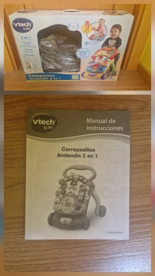 Correpasillos andador 2 en 1 Andandin VTech