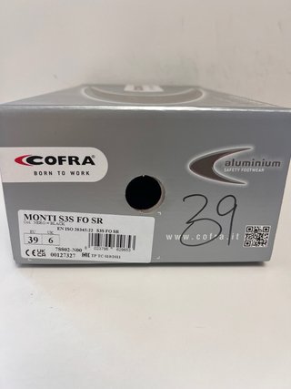 Zapatos de seguridad Cofra modelo Monti