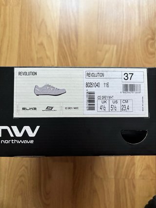 Zapatillas Ciclismo Northwave Revolution Talla 37