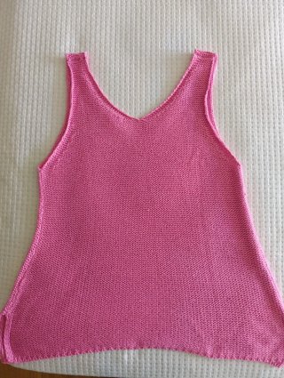 Top de punto EASY WEAR escote V talla M