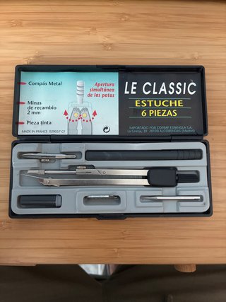Compás de dibujo técnico Le Classic