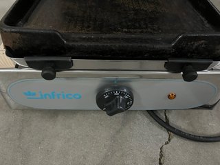 Plancha Eléctrica Grill Infrico