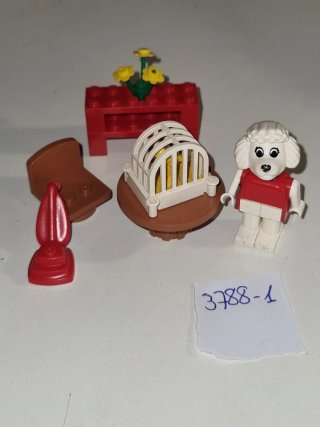 Lego Fabuland 3788 - Cane e accessori