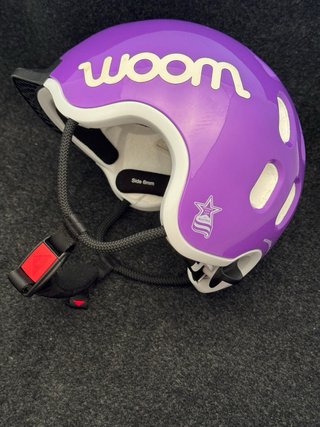 Casco woom para bicicleta