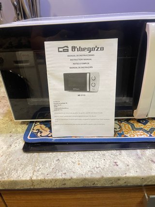 Microondas Orbegozo MI 2115