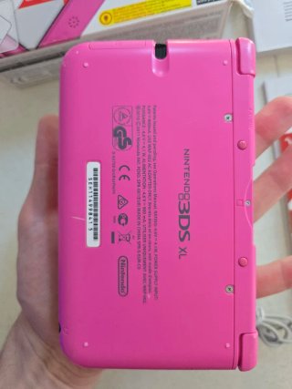 Nintendo 3DS XL Rosa Completa