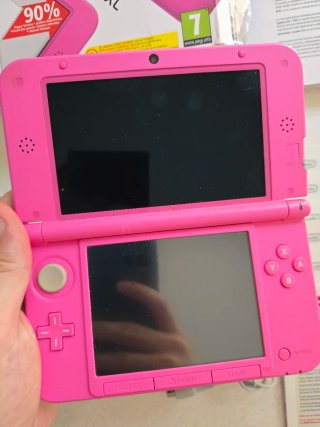 Nintendo 3DS XL Rosa Completa