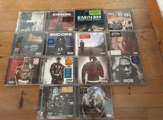 Pack CDs Rap Eminem y 50 Cent