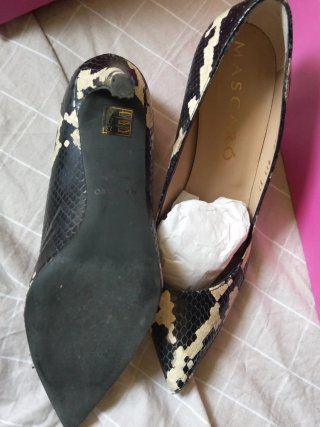 Zapatos Mascaró Talla 37 Serpiente