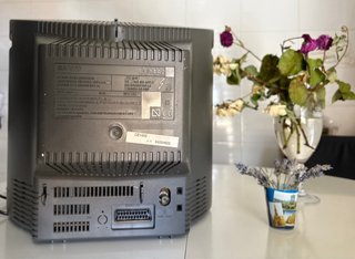 Televisor Sanyo 14 Color Beige