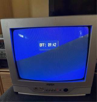 Televisor Sanyo 14 Color Beige
