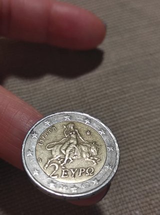 Moneta 2 Euro Grecia 2002