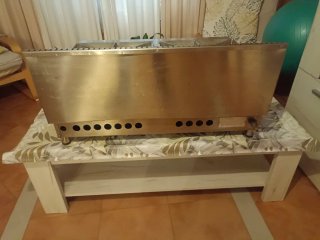 Cocina Marfil 2 fuegos