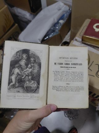 Libro antiguo Eulogio Romano