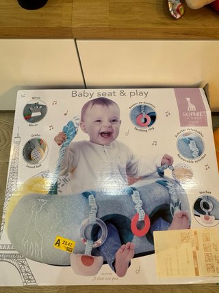 Silla de juegos para bebé Sophie la girafe