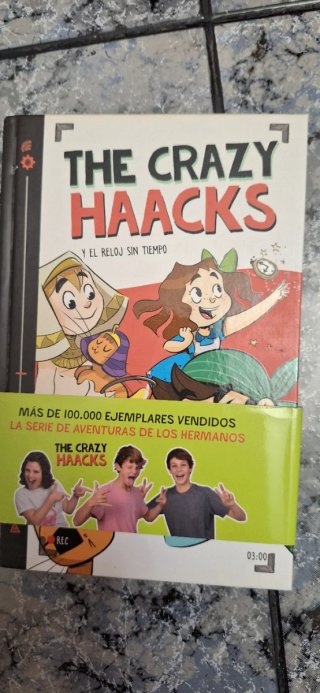 Lote 3 libros The Crazy Haacks