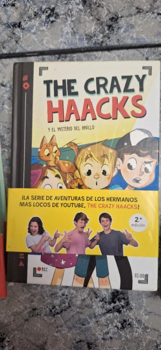 Lote 3 libros The Crazy Haacks