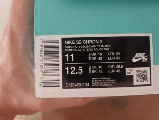 Nike SB Chron 2 Beige/Burdeos Talla 45