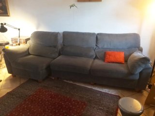 URGE VENDER Sofá gris 3-5 plazas