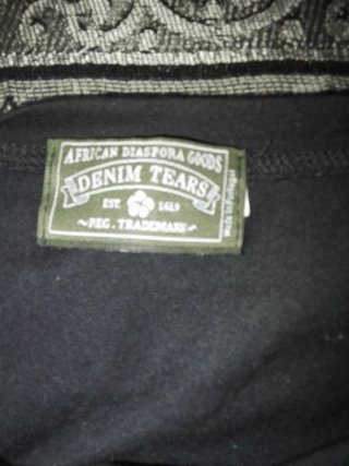Camiseta Denim Tears Negra Verano