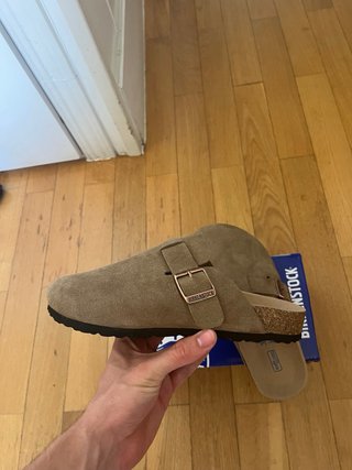 Zuecos Birkenstock Boston Marrones Talla 38