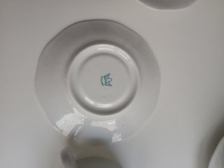 Juego Consomé Cerámica Blanco