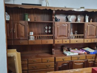 Mueble de salón vintage de madera