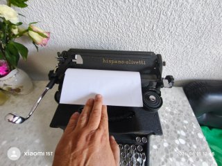 Máquina de escribir Olivetti M40 Año 1936