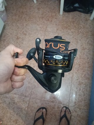 Caña y carrete de surfcasting AMATRIX y carrete