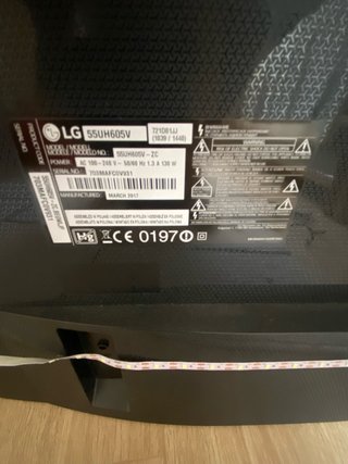 Smart TV LG 55UH