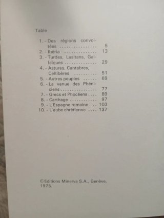Libro L'Espagne Primitive en Francés 1975.