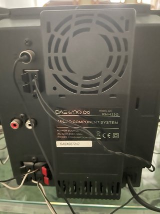 Minicadena Daewoo RH-433G CD/MP3