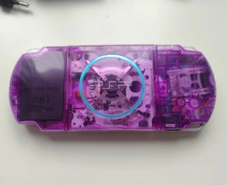 PSP 3000 Purpura transparente