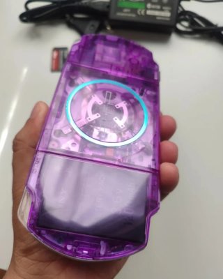 PSP 3000 Purpura transparente