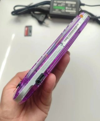 PSP 3000 Purpura transparente