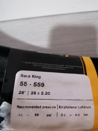 Cubierta Continental Race King