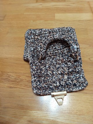 Bolso vintage estampado animal print