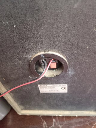 Altavoces Sony Gris y Azul
