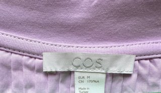Vestido rosa COS