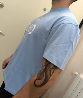 T-shirt Liu Jo est. 1995 Italia Azzurro