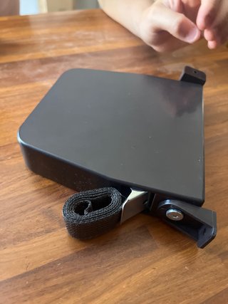 Recogedor de persiana negro
