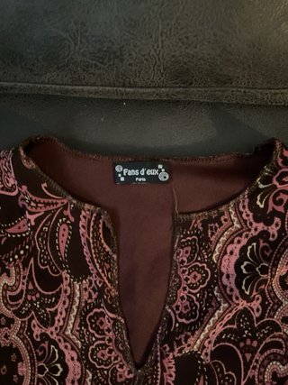 Vestido estampado invierno