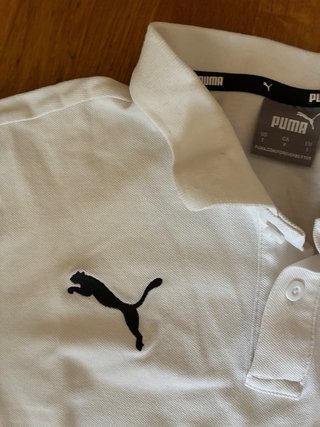 Polo Puma Blanco