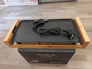 Plancha Eléctrica Grill Create Ikohs Bambú