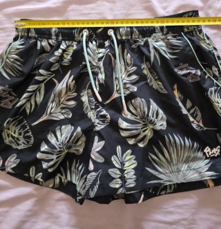 2 Bañadores Polinesia Negros/Multicolor