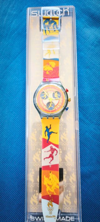 Swatch Chrono Atlanta 1996 Olimpico