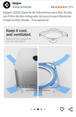 Soporte Marca Spigen para Mac Studio