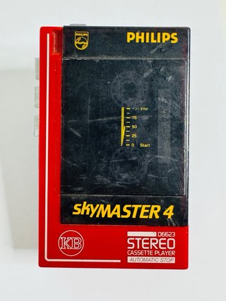 Philips SkyMaster 4 D-6623 Vintage Cassette Player