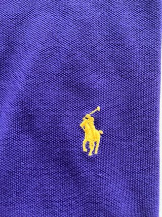 Polo Ralph Lauren Manga Larga Morado Talla M